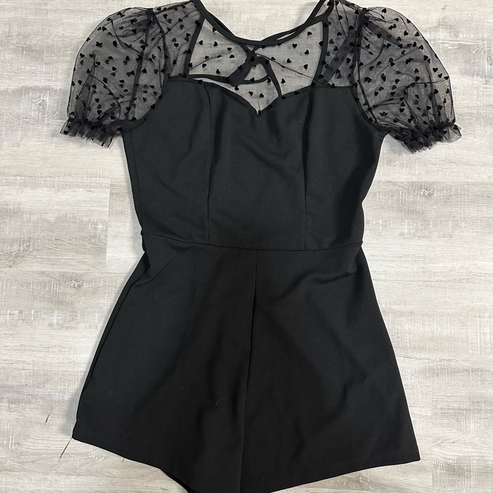 Never worn black romper